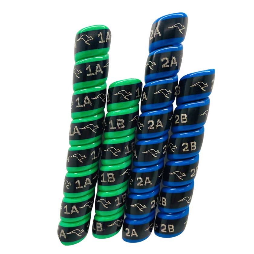 2-PAIR GREEN/BLUE (REMOTES 1-2)